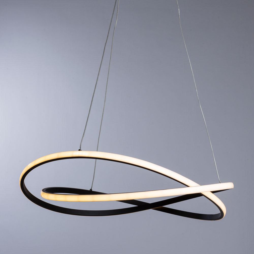 подвесной светодиодный светильник arte lamp presto a2522sp-2bk