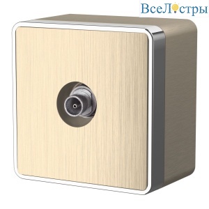 ТВ-розетка оконечная Werkel Gallant 4690389164743 W5083010 a051036