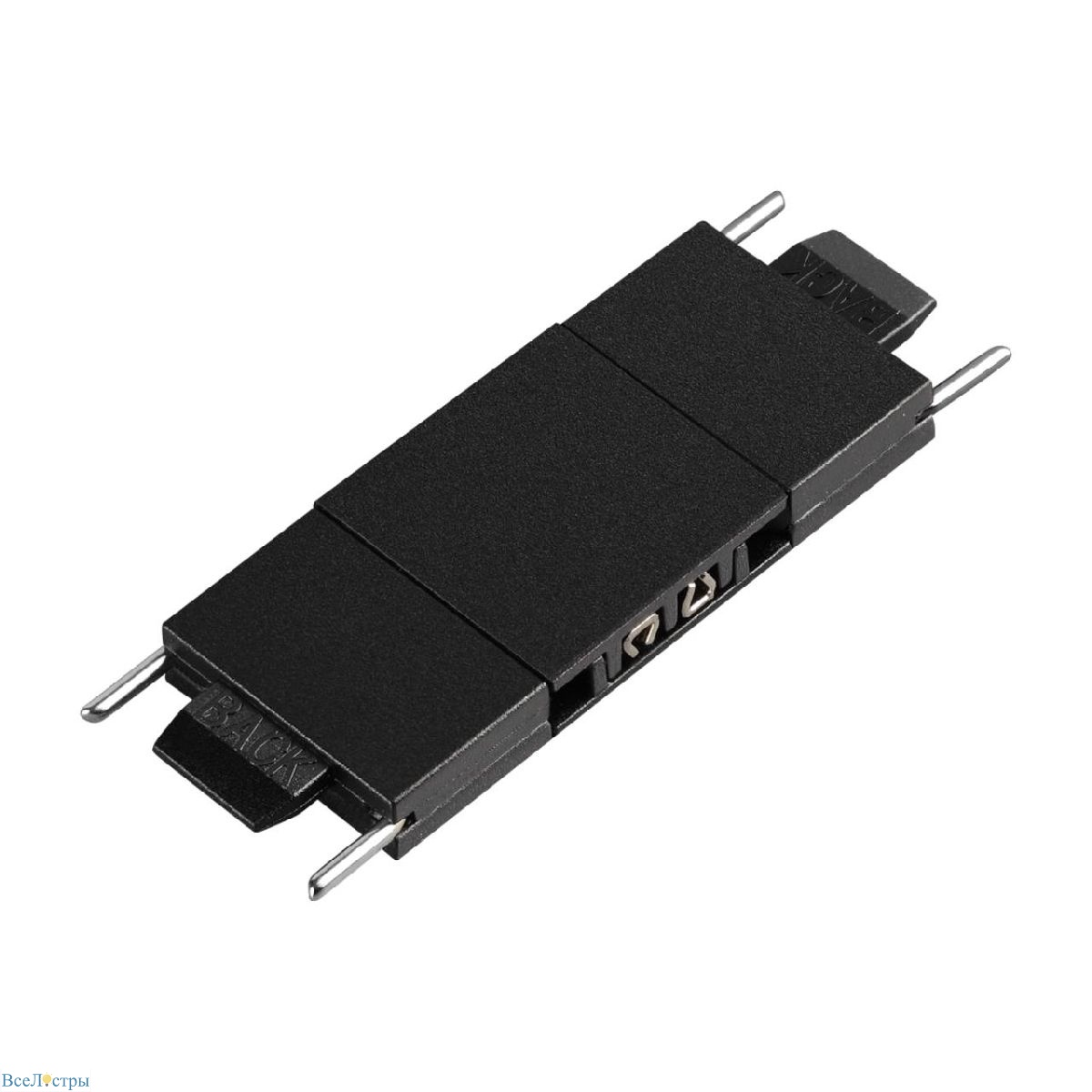 прямой соединитель с токопроводом novotech shino easy 135268
