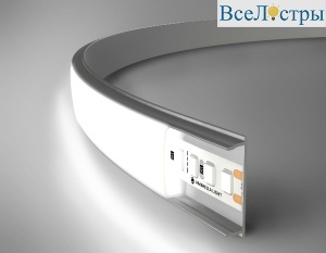 Алюминиевый накладной профиль Ambrella Light Alum Profile GP1600AL