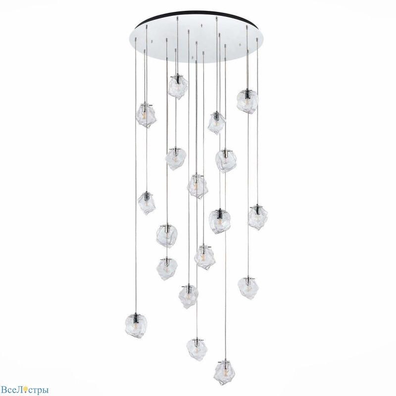 подвесная люстра st luce portici sl1175.103.18
