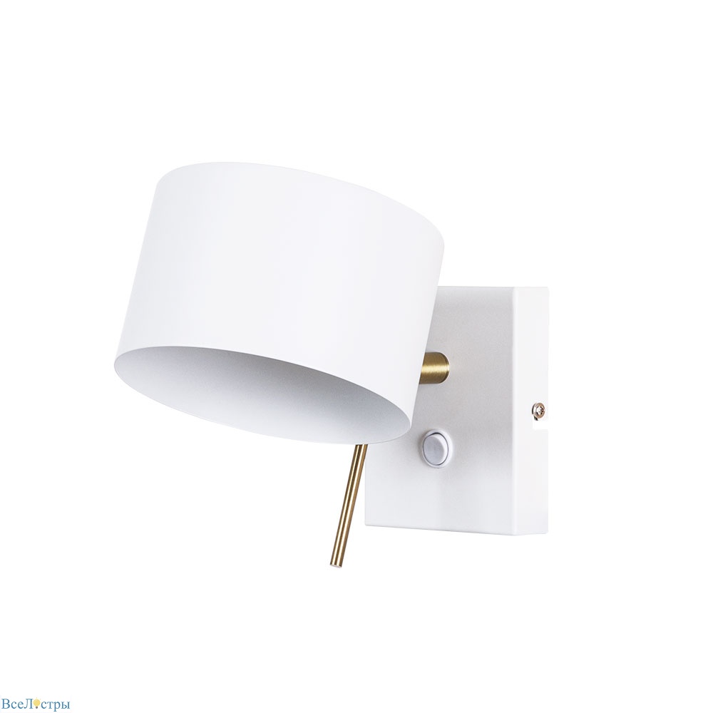 бра arte lamp sebastian a7051ap-1wh