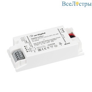 Блок питания Arlight ARJ-SP-44-PFC-DALI2-NFC-PD-WR (44W, 3-45V, 0.3-1.05A) 050108