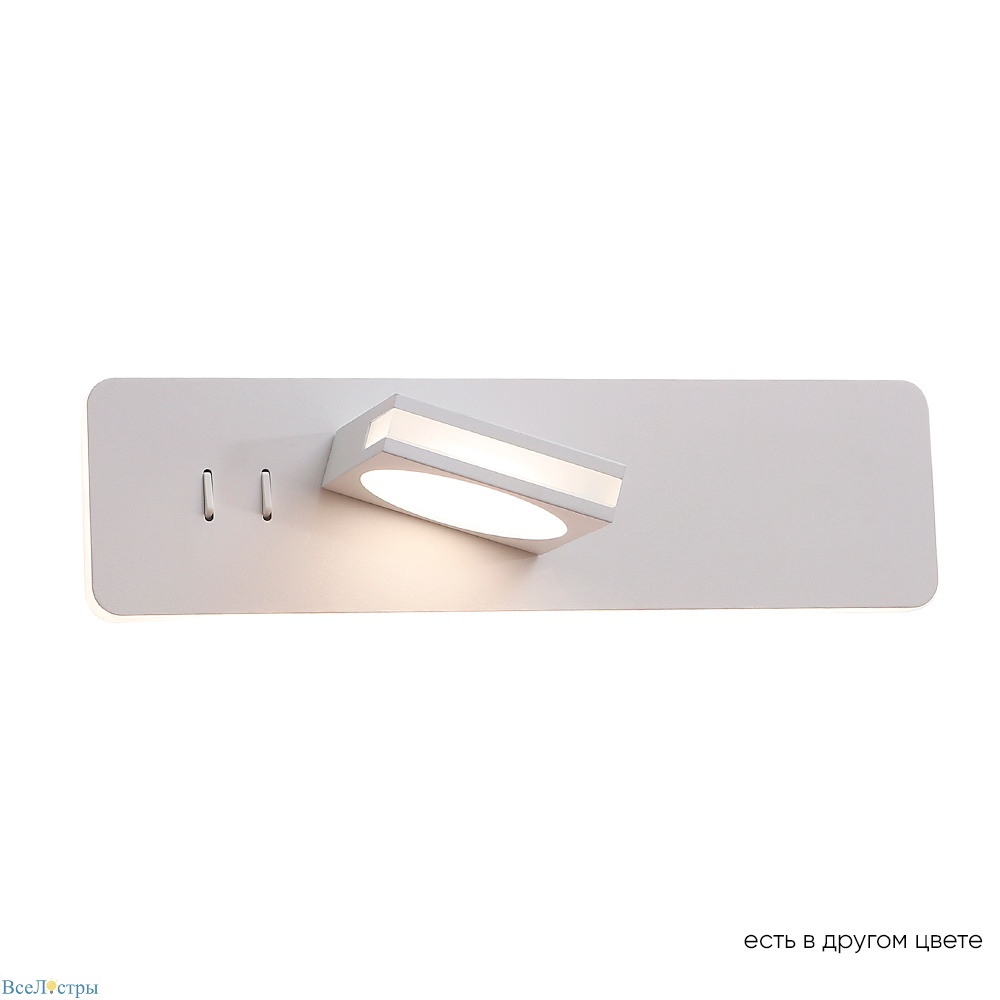 настенный светильник crystal lux clt 216w wh