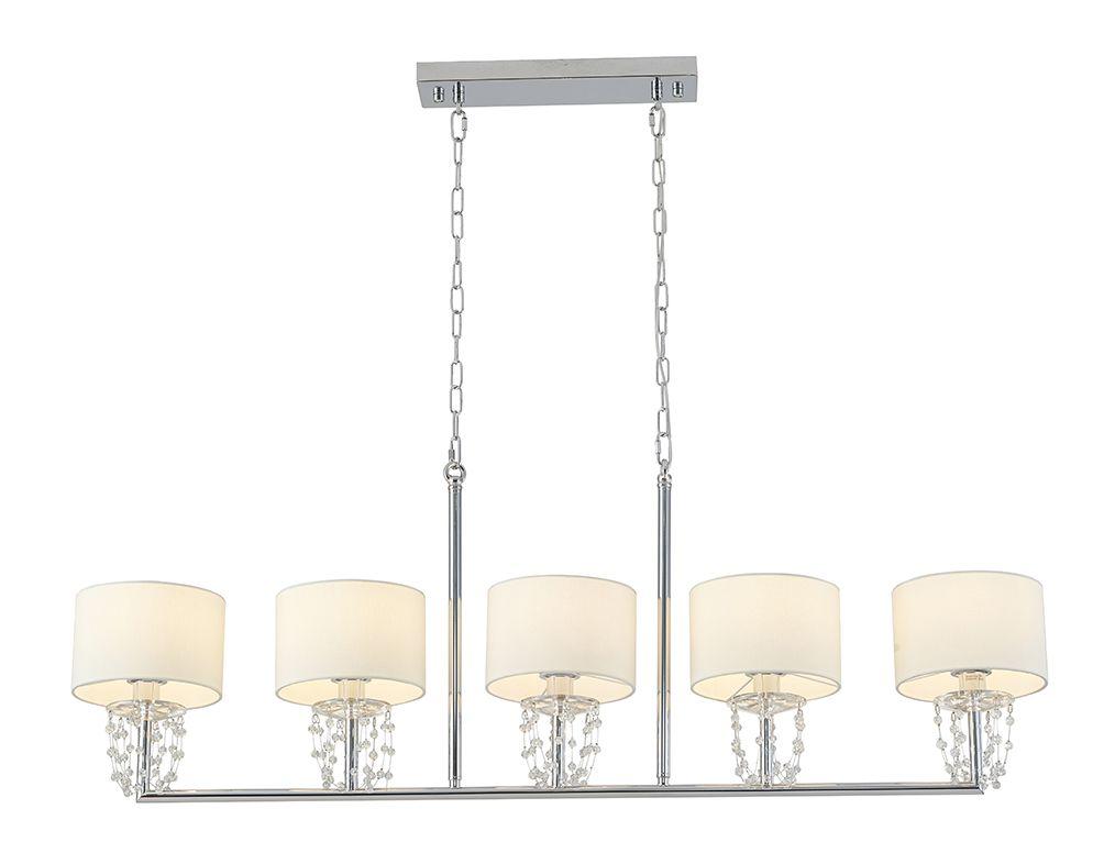 подвесная люстра newport olivia 4365/s chrome м0069291