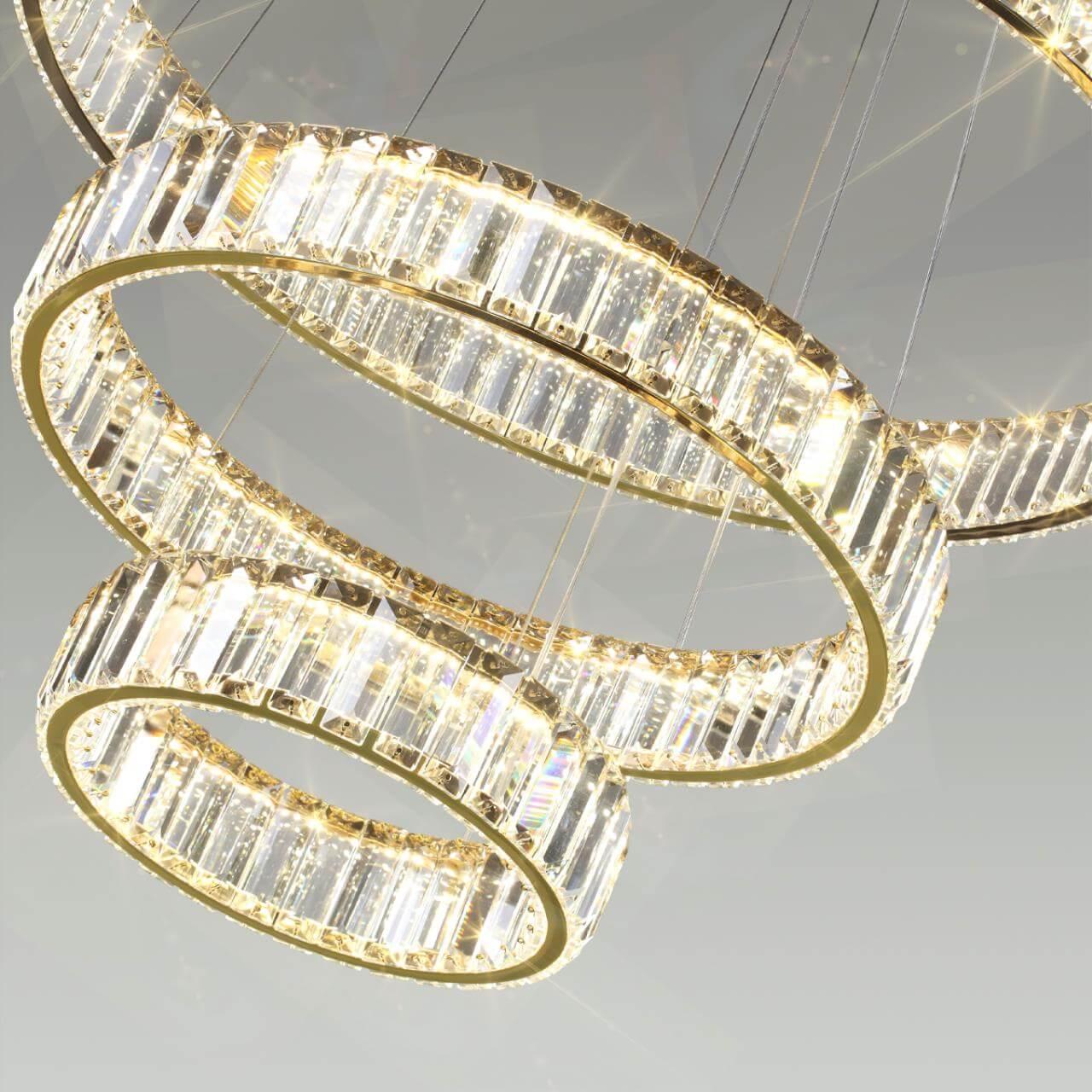 подвесной светодиодный светильник odeon light vekia 5015/88l