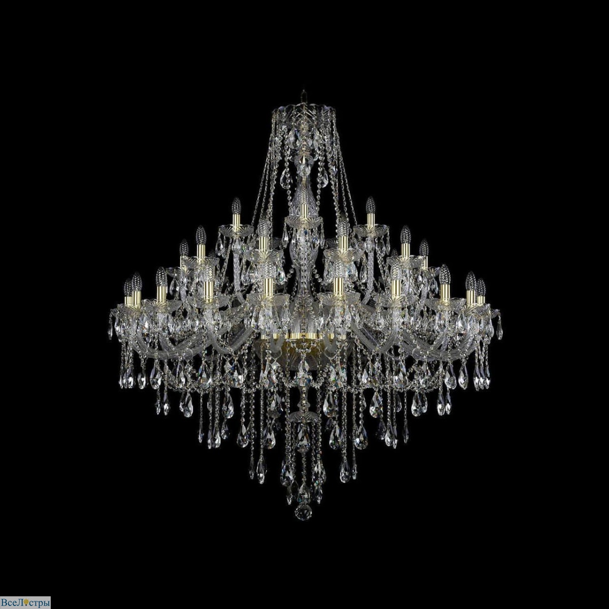 подвесная люстра bohemia ivele 1415/20+10+5/460 g