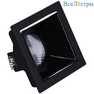 Встраиваемый светильник Reluce 16086-9.0-001PT MR16 BK