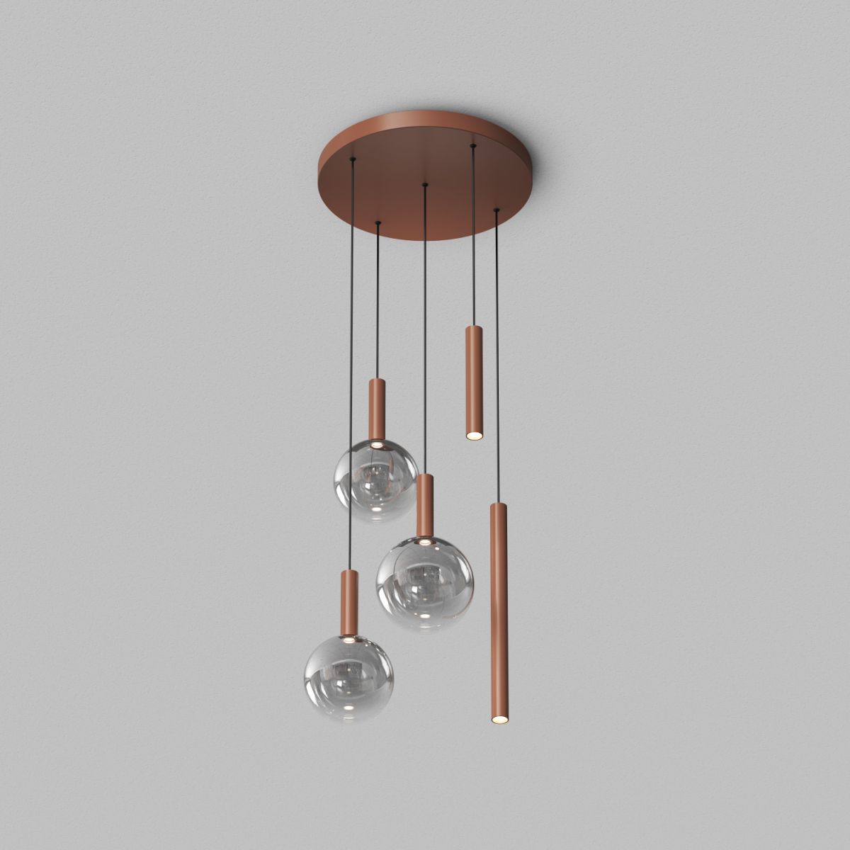 подвесной светильник denkirs bubbles dk6535-co