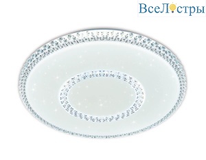 Потолочный светодиодный светильник Ambrella Light Orbital Crystal FF98