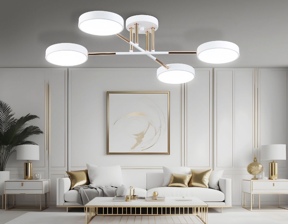 потолочная люстра ambrella light linetech comfort fl516331