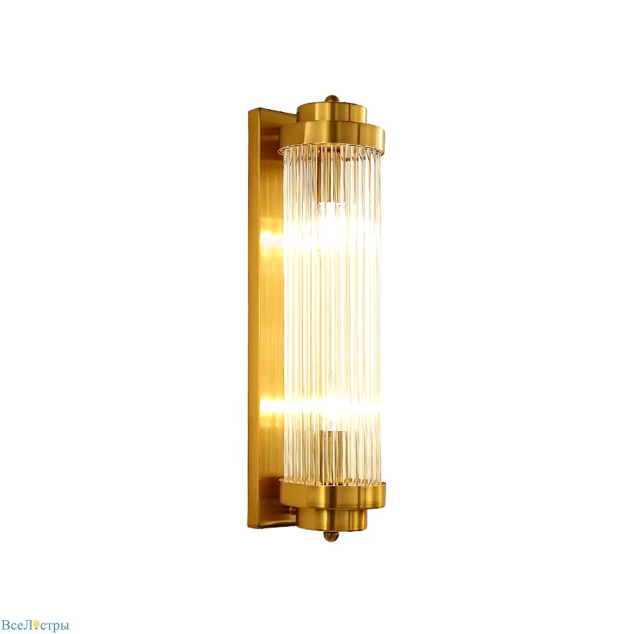 настенный светильник delight collection wall lamp 88008w/s brass