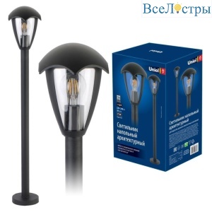 Уличный светильник (UL-00006817) Uniel UUL-T80A 60W/E27 IP54 Black