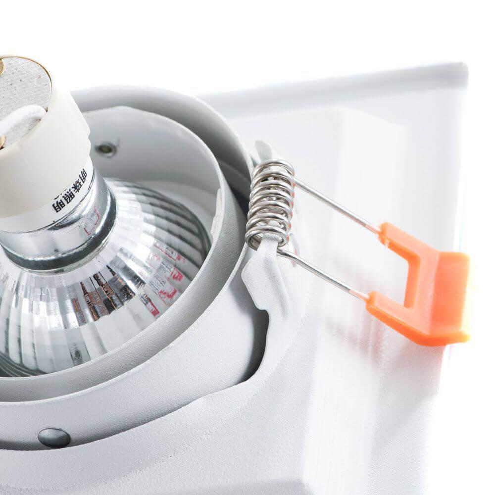 встраиваемый светильник arte lamp canis a6661pl-1wh