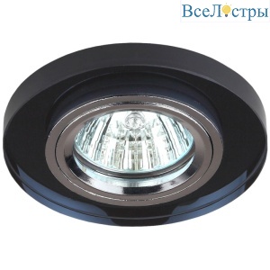 Встраиваемый светильник ЭРА DK7 CH/BK C0043793