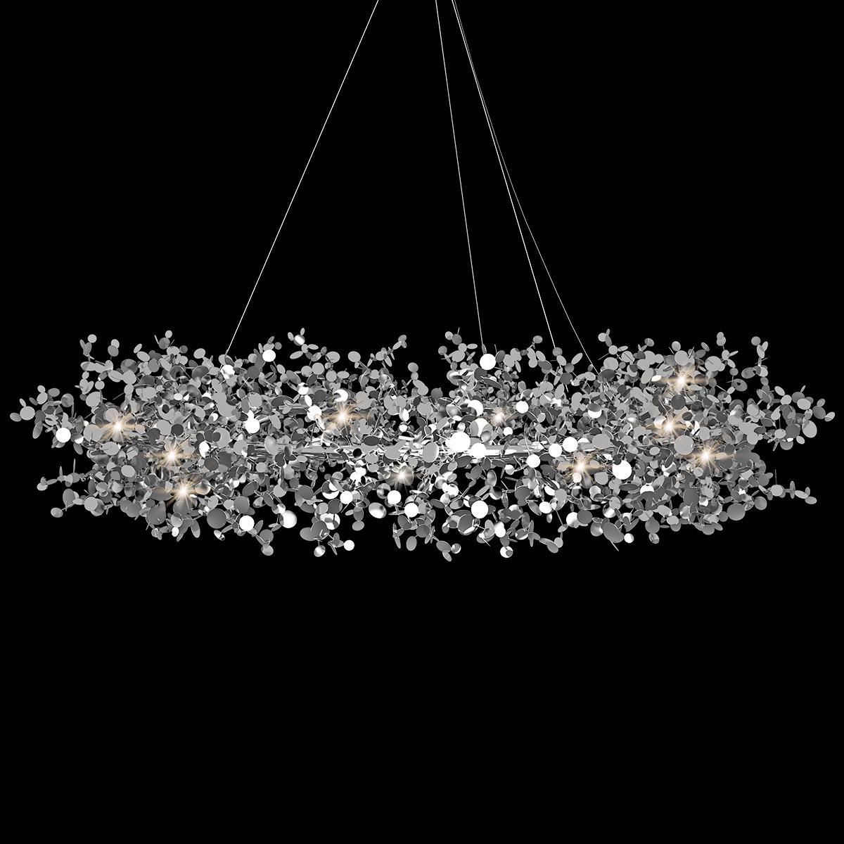 подвесная люстра loft it spark 10101/1000 chrome