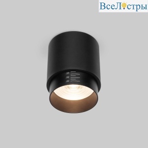 Накладной светодиодный светильник Elektrostandard Cors 25032/LED черный a062384