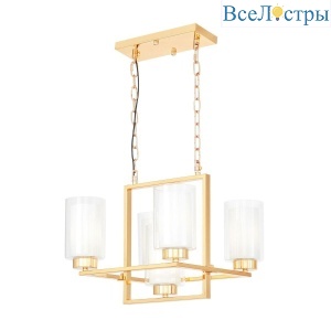 Подвесная люстра Lumina Deco Lino LDP 1239-5 F.GD