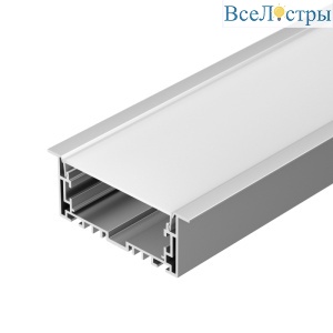 Алюминиевый профиль с экраном Arlight S2-Linia94-F-2500 Anod+Opal 021178(1)
