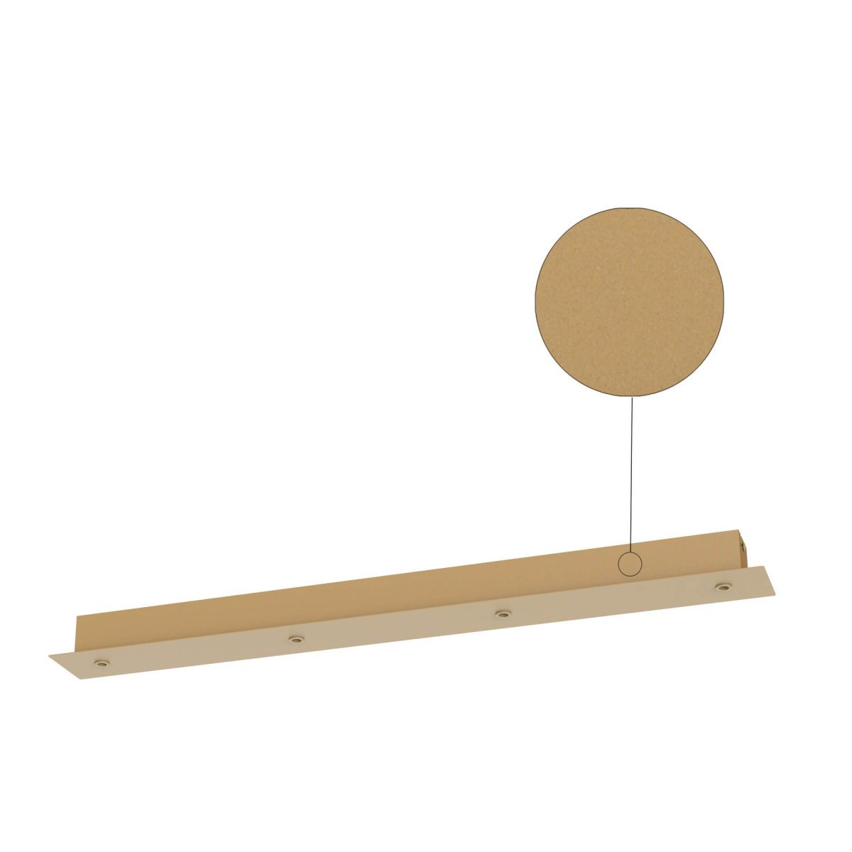 основание потолочное 4l mantra modular light florones 9380
