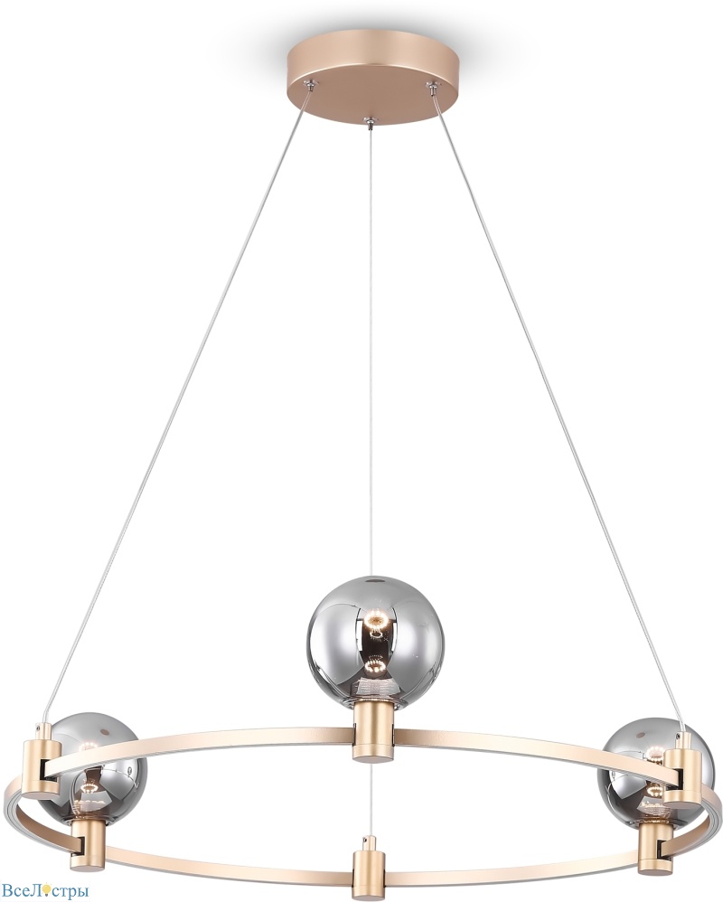подвесная люстра freya urban fr4005pl-03g
