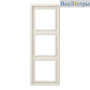 Рамка трехместная Jung LS983W