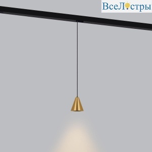 Трековый светодиодный светильник Elektrostandard Event латунь 5W 4200K 85039/01 a062803