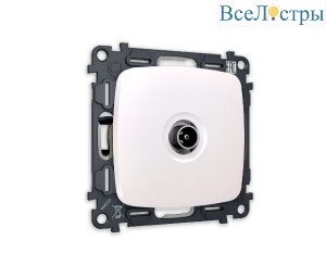 Комплект механизма TV розетки оконечной 50-870 MHz 1dB Ambrella Volt Omega MO213010