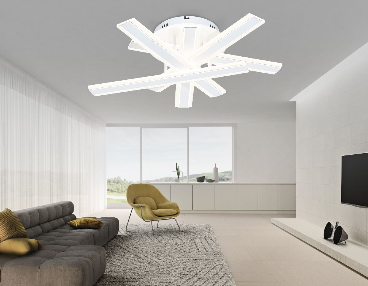 потолочная люстра ambrella light acrylica original fa8903