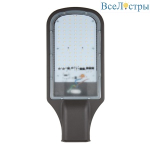 Уличный светодиодный светильник консольный Uniel ULV-R22H-70W/6500K IP65 GREY UL-00009440