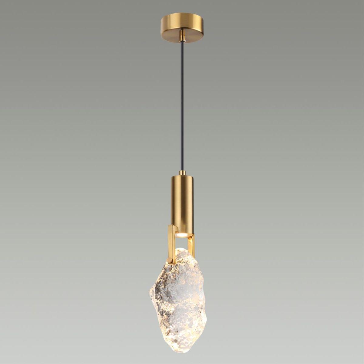 подвесной светодиодный светильник odeon light lia 4372/5l