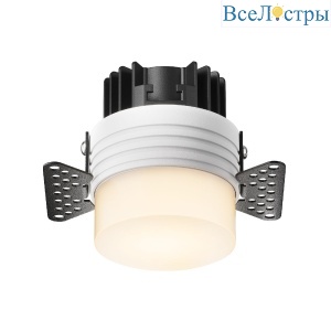 Встраиваемый светильник Maytoni Nude DL065-12W3K-TRS-W