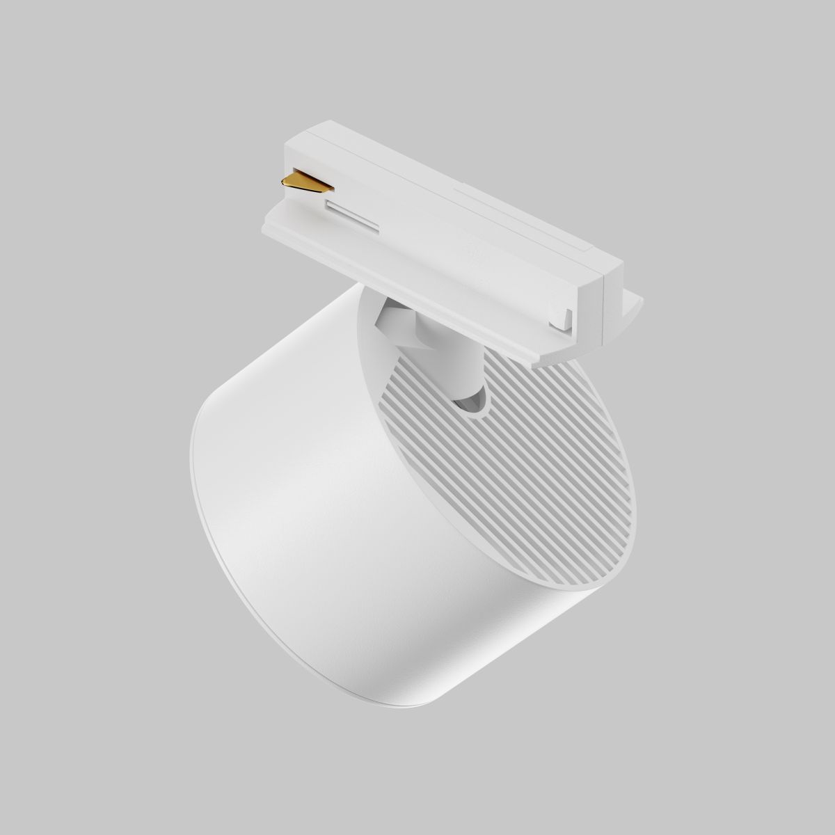 трековый однофазный светильник maytoni glare tr225-1-gx53-w