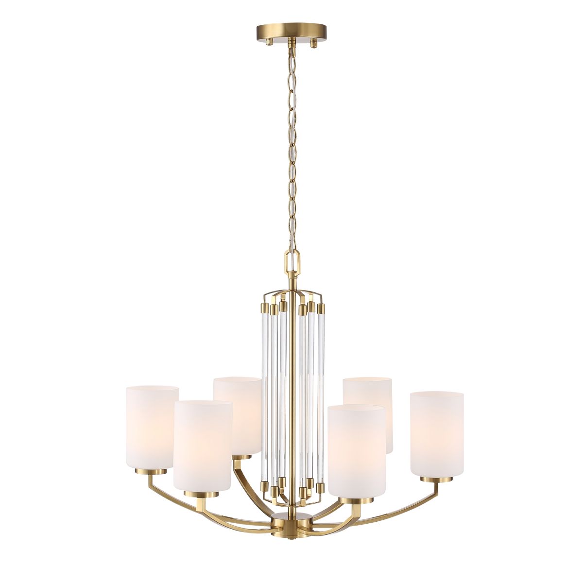 подвесная люстра  st luce опал sl1403.303.06
