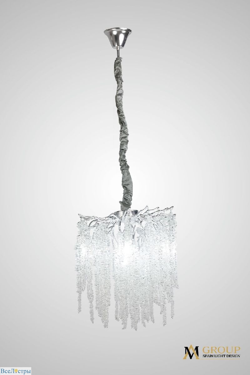 подвесная люстра am group diamand d400 ar