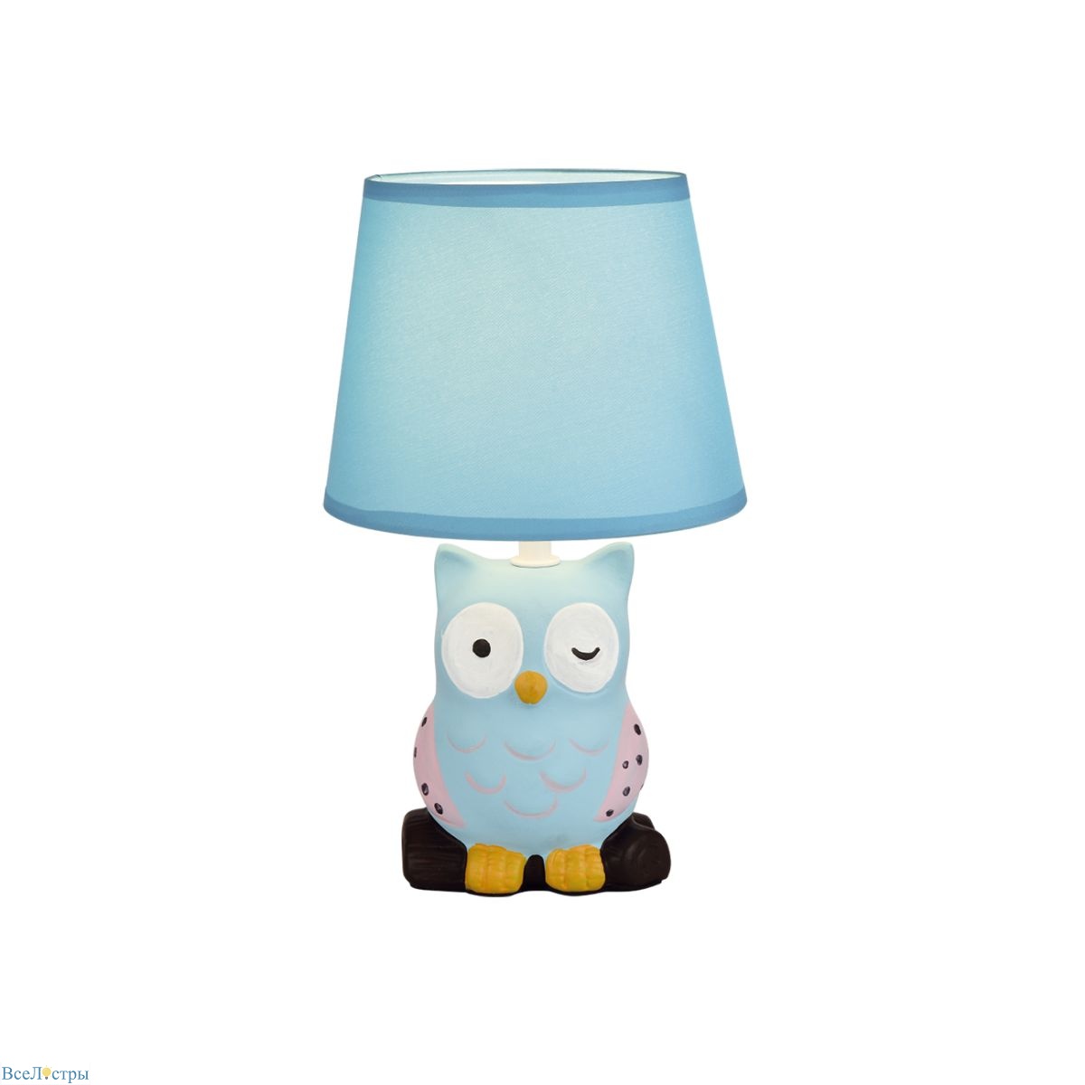 настольная лампа escada kids 10209/l blue