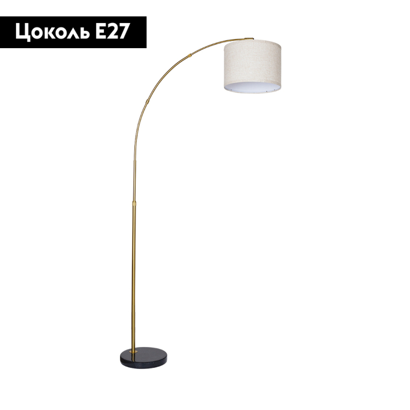 торшер arte lamp paolo a4060pn-1pb