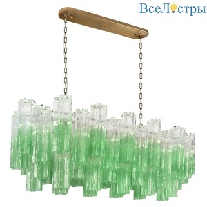 Подвесная люстра Loft IT Murano 10580/1000R Clear green
