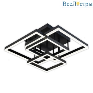 Потолочный светодиодный светильник Escada Union 10229/4LED Black