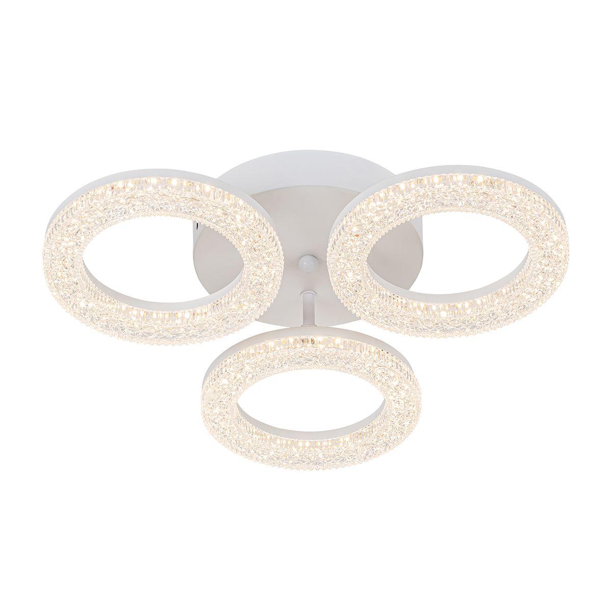 потолочная светодиодная люстра escada alunit 10281/3led