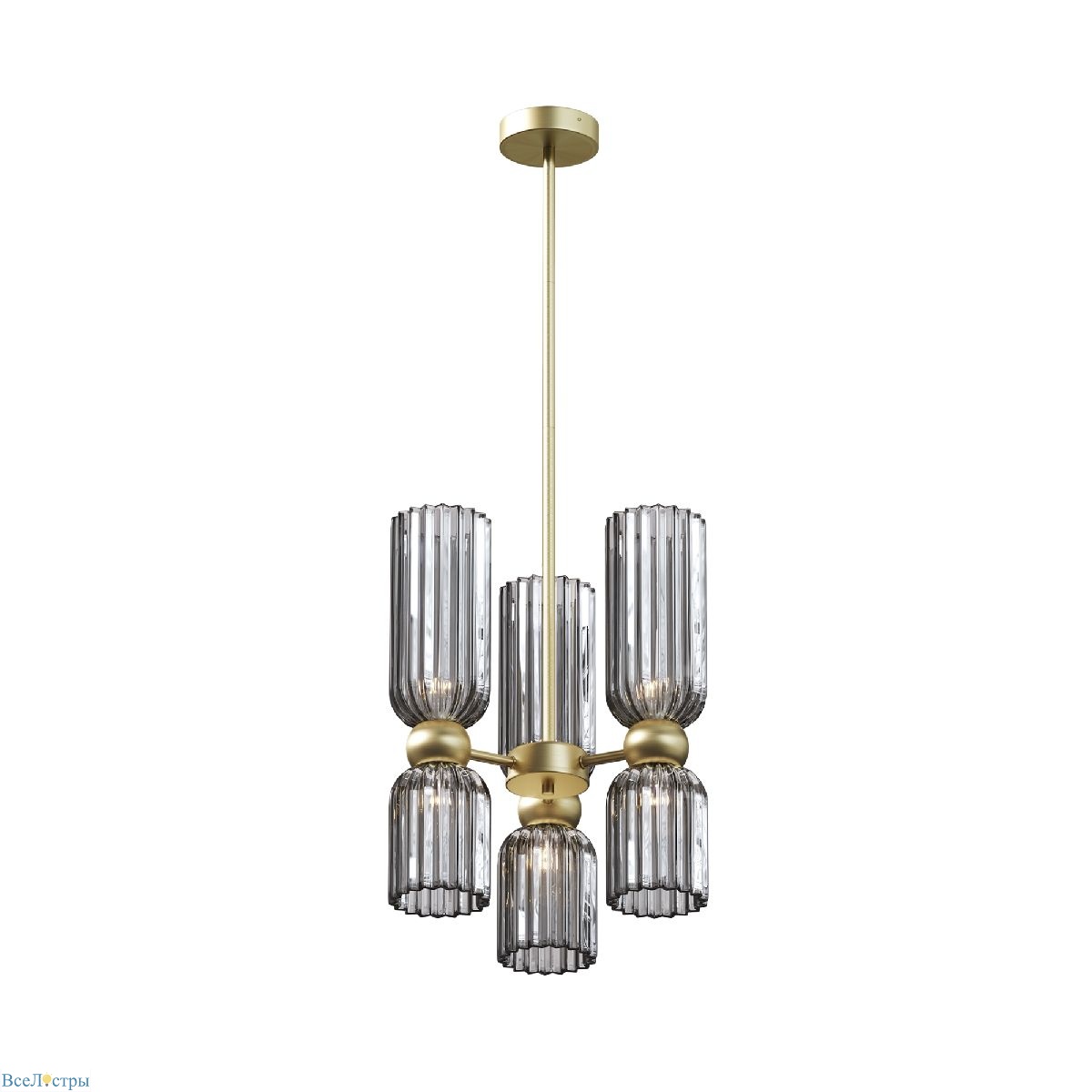 подвесная люстра maytoni antic mod302pl-06gr