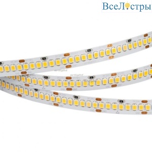 Светодиодная лента Arlight RT 2-5000 24V White5500 10mm (2835, 252 LED/m, LUX) 023555