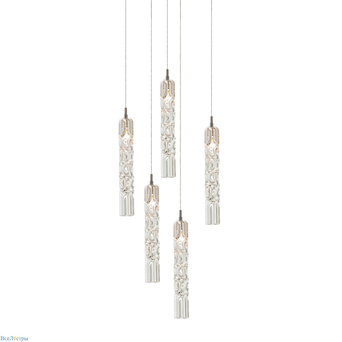 каскадная люстра delight collection twist owd272-5 gold