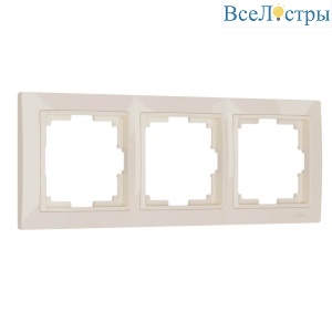 Рамка на 3 поста Werkel Snabb basic слоновая кость W0032003 4690389161391