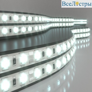 Светодиодная лента Elektrostandard 12V 14,4W 60Led 5050 IP65 холодный белый, 5м 4690389038495