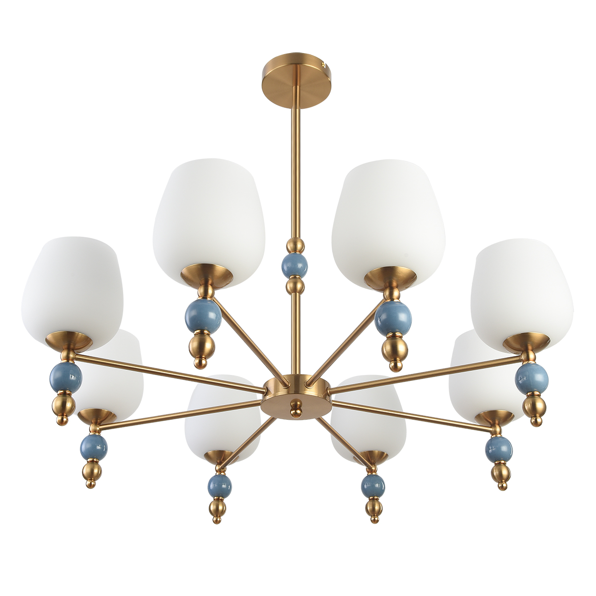 люстра на штанге lumion moderni lolita 8426/8c