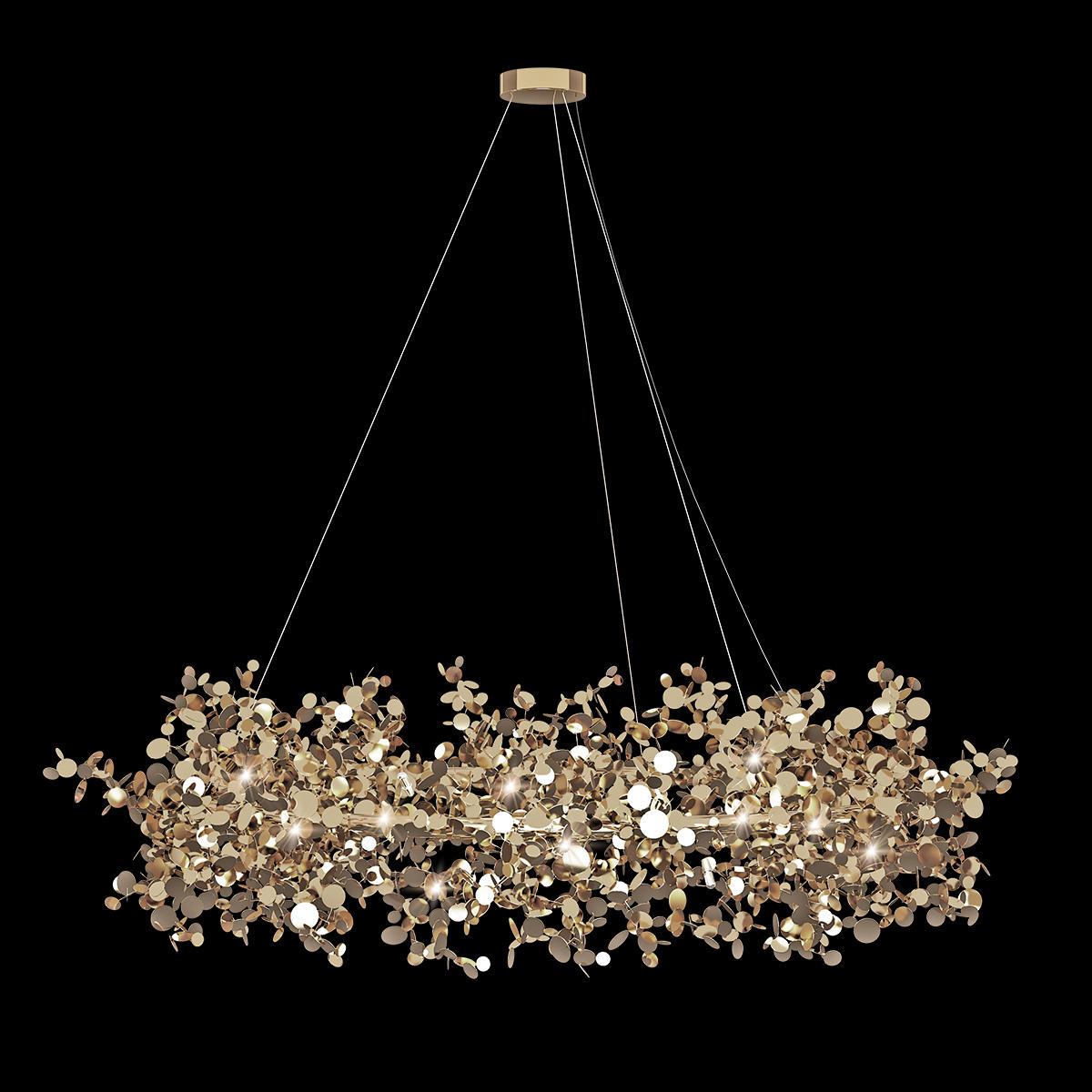 подвесная люстра loft it spark 10101/800 gold