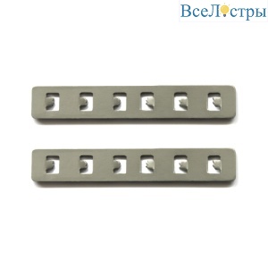 Прямой соединитель для встраиваемого магнитного шинопровода (2 шт.) ST Luce Skyline 48 ST005.749.00.1