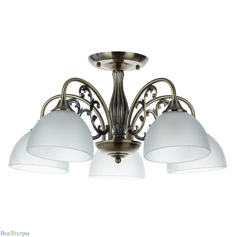 потолочная люстра arte lamp spica a3037pl-5ab