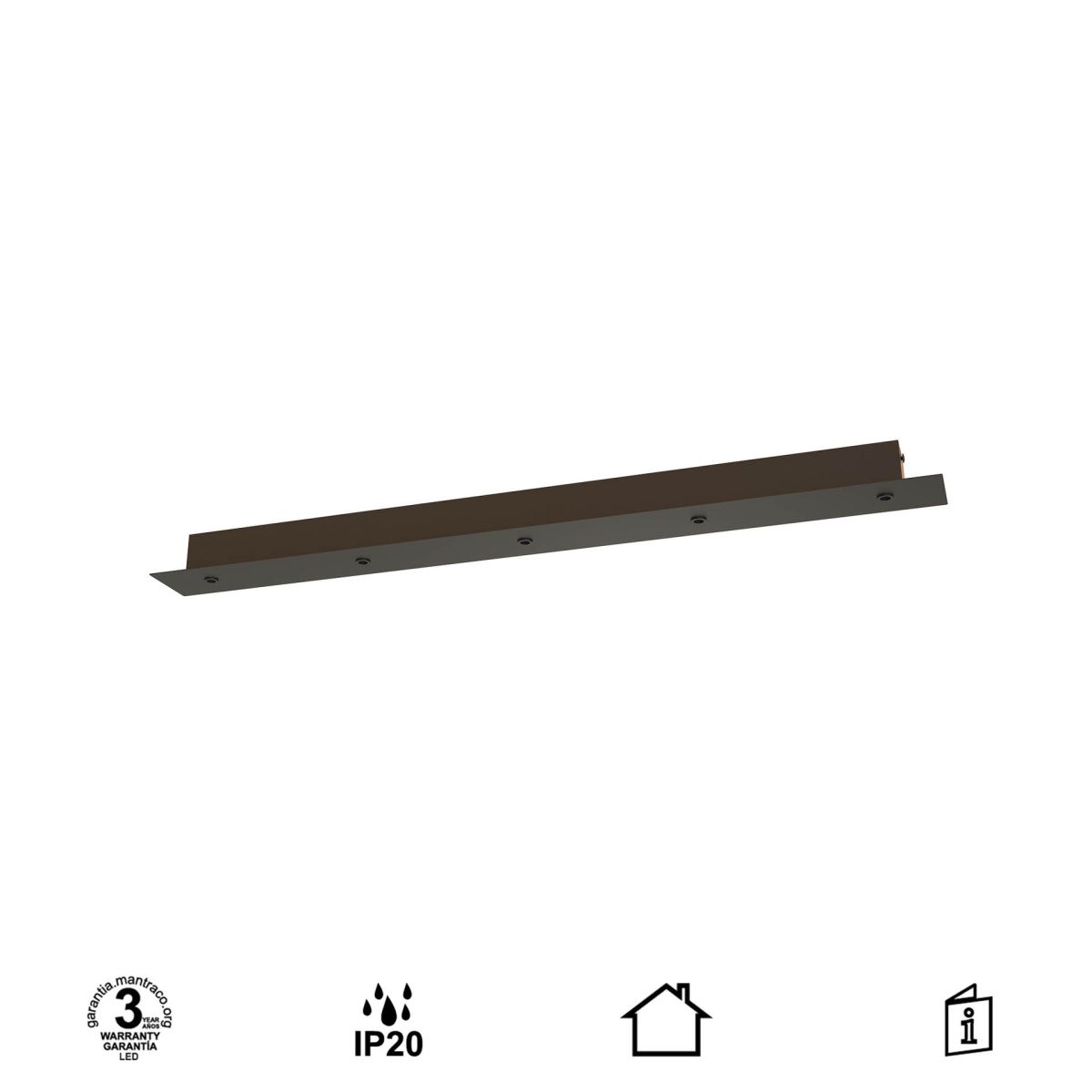 основание потолочное 5l mantra modular light florones 9385